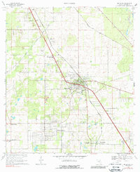 Belleview 1967 topographic map thumbnail