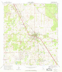 Belleview 1967 topographic map thumbnail