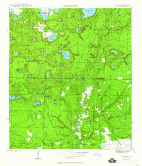 Bennett 1945 topographic map thumbnail
