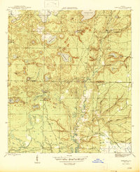 Bennett 1945 topographic map thumbnail