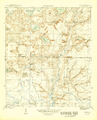 Bennett 1945 topographic map thumbnail