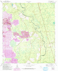 Benton 1969 topographic map thumbnail