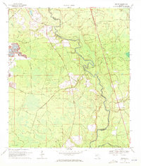 Benton 1969 topographic map thumbnail