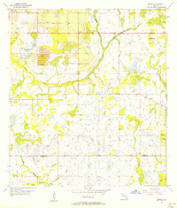 Bereah 1956 topographic map thumbnail