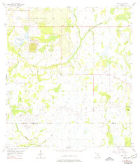 Bereah 1956 topographic map thumbnail