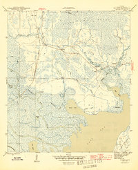 Beverly 1945 topographic map preview