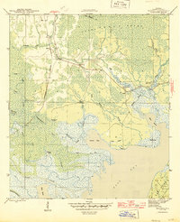 Beverly 1945 topographic map preview