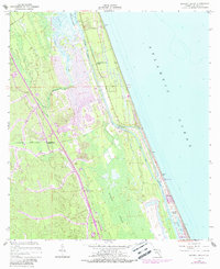 Beverly Beach 1956 topographic map thumbnail