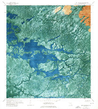 Big Lostmans Bay 1973 topographic map thumbnail