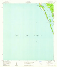 Bird Keys 1944 topographic map preview