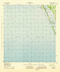 Bird Keys 1944 topographic map preview