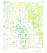 Bithlo 1953 topographic map thumbnail