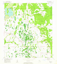 Bithlo 1953 topographic map thumbnail