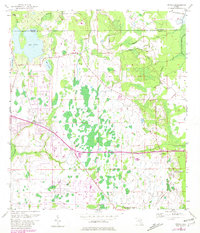 Bithlo 1953 topographic map thumbnail