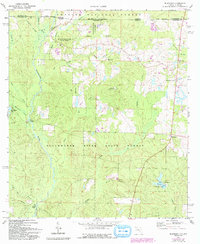 Blackman 1973 topographic map thumbnail