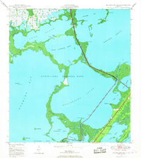Blackwater Sound 1947 topographic map thumbnail
