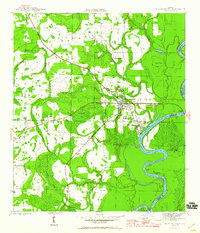 Blountstown 1945 topographic map preview