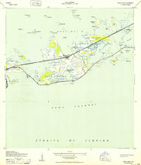 Boca Chica topographic map thumbnail