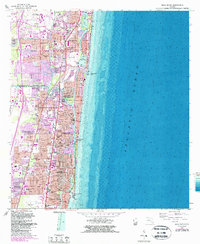 Boca Raton 1962 topographic map thumbnail