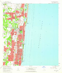 Boca Raton 1962 topographic map thumbnail