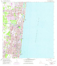Boca Raton 1962 topographic map thumbnail