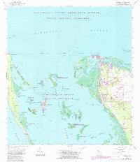 Bokeelia 1958 topographic map preview