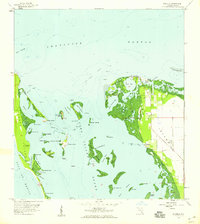 Bokeelia 1958 topographic map preview