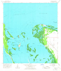 Bokeelia 1958 topographic map preview