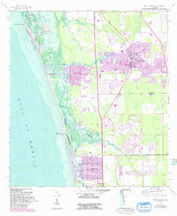 Bonita Springs 1958 topographic map thumbnail