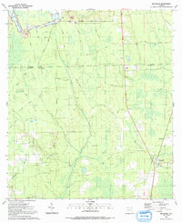 Bostwick 1991 topographic map thumbnail