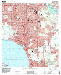 Bradenton 1994 topographic map thumbnail