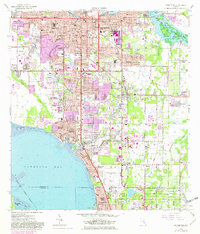 Bradenton 1964 topographic map thumbnail
