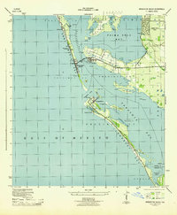 Bradenton Beach 1944 topographic map thumbnail