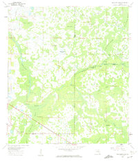 Branchborough 1960 topographic map thumbnail