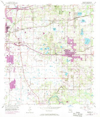 Brandon 1956 topographic map thumbnail