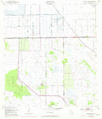 Brighton NW 1953 topographic map thumbnail