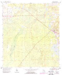 Bronson 1954 topographic map thumbnail