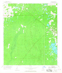 Bronson 1954 topographic map thumbnail