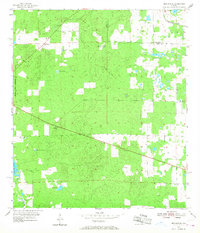 Bronson NE 1955 topographic map thumbnail