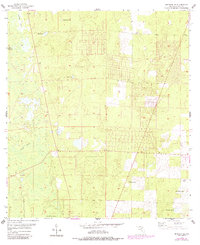 Bronson SE 1955 topographic map thumbnail