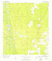 Bronson SE 1955 topographic map thumbnail