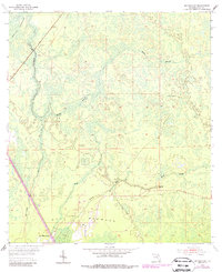 Bronson SW 1954 topographic map thumbnail