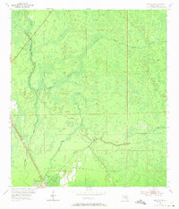 Bronson SW 1954 topographic map thumbnail