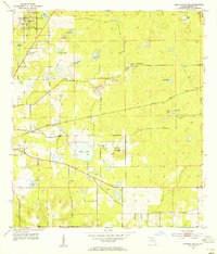 Brooksville SE 1954 topographic map thumbnail