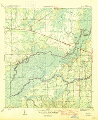 Bruce 1945 topographic map thumbnail