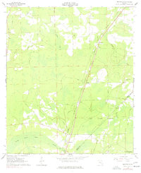 Bryceville 1964 topographic map thumbnail