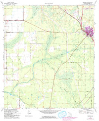 Bunnell 1970 topographic map thumbnail