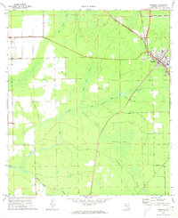 Bunnell 1970 topographic map thumbnail