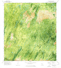 Burns Lake 1972 topographic map thumbnail