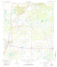 Bushnell 1958 topographic map thumbnail